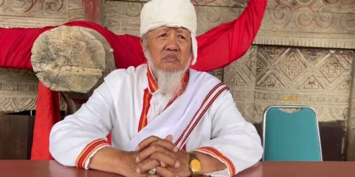 Ketua Lembaga Adat Kabupaten Mamasa, Benyami Matasak